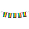 Pride Items Guirlande à fanions Rainbow 10m
